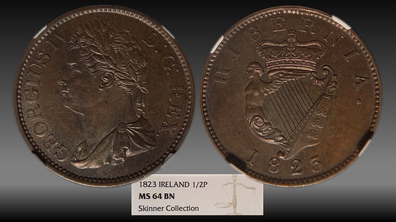 1823 Ireland Halfpenny NGC MS-64 BN.jpg
