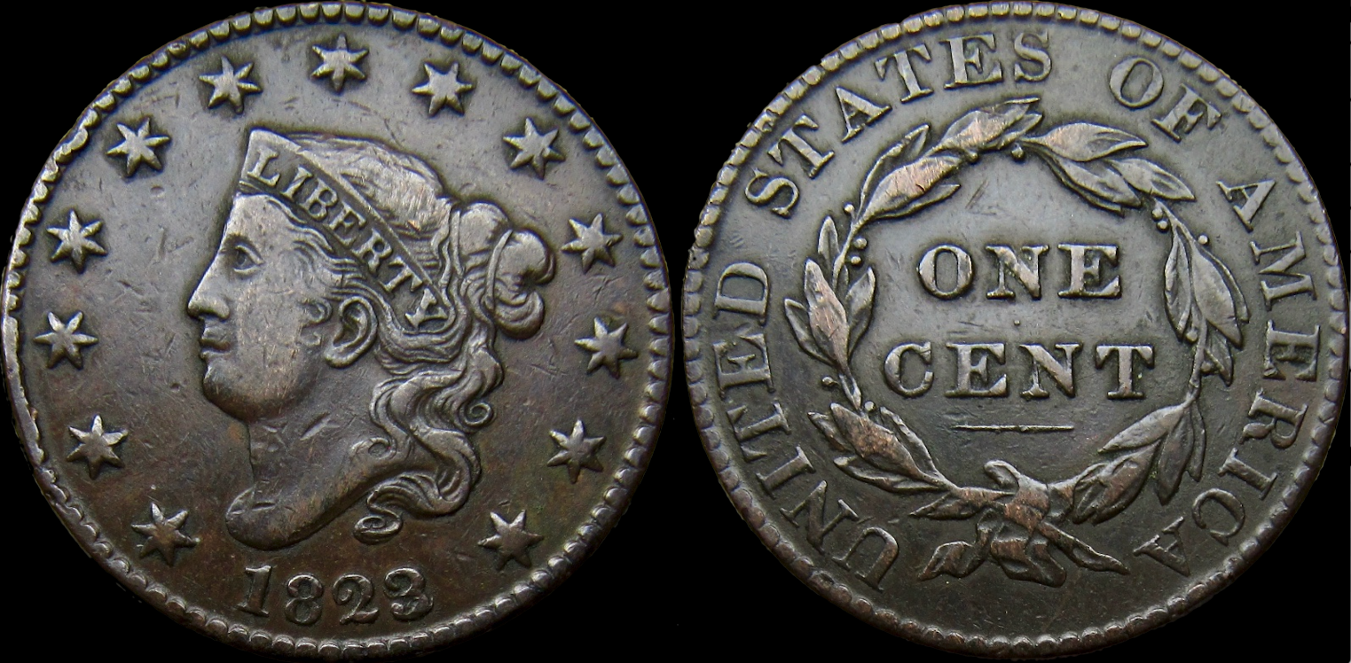 1823 N-1 Overdate Cent - OBV:REV - VGP - 2022 New - Black Background.png