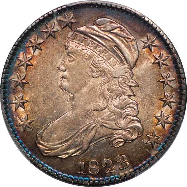 1823 O.111a PCGS AU58 obv.jpg