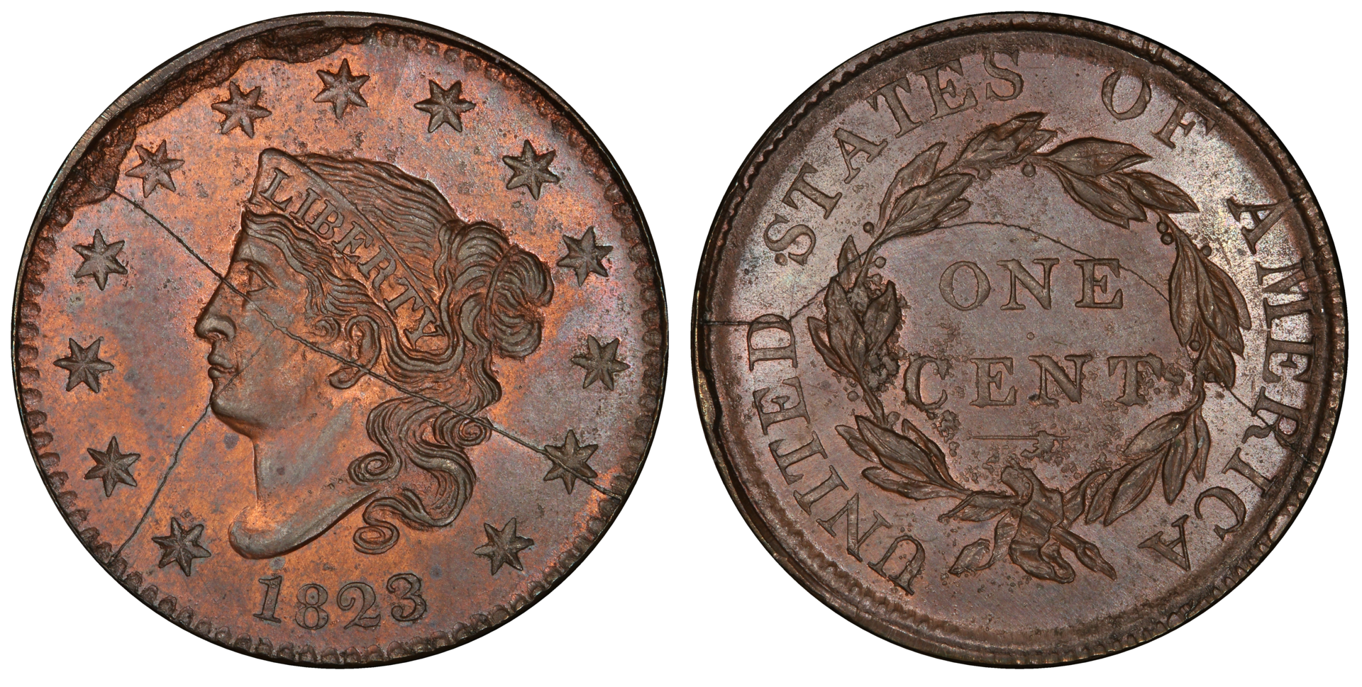 1823 Restrike Cent CFacks.png
