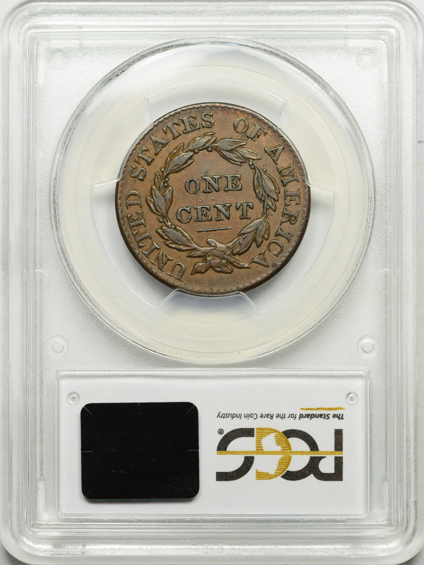 1826 1C CENT - CORONET PCGS VF35 29754438 CAC Rev Slab v2.jpg