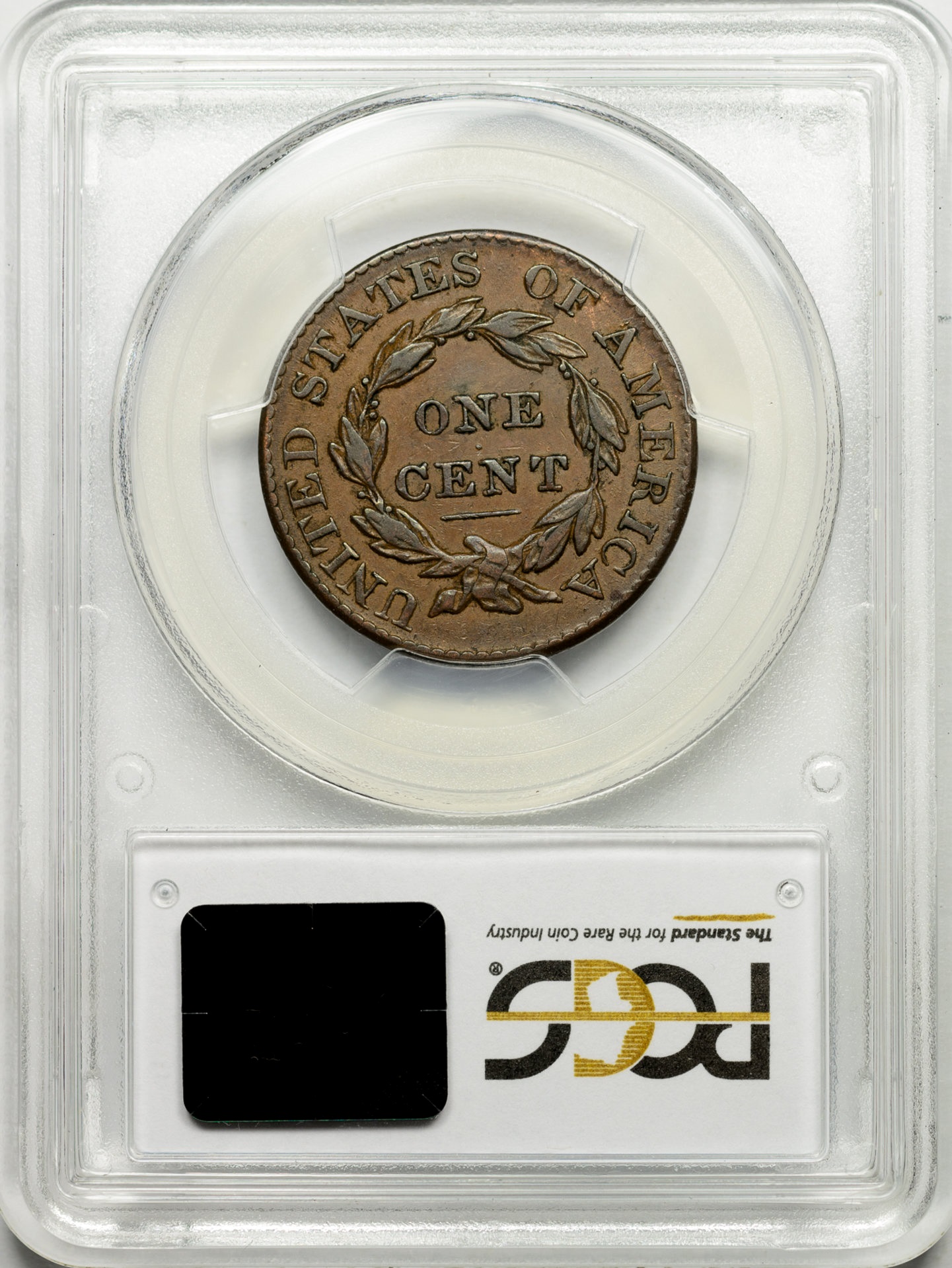 1826 1C CENT - CORONET PCGS VF35 29754438 CAC Rev Slab v2.jpg