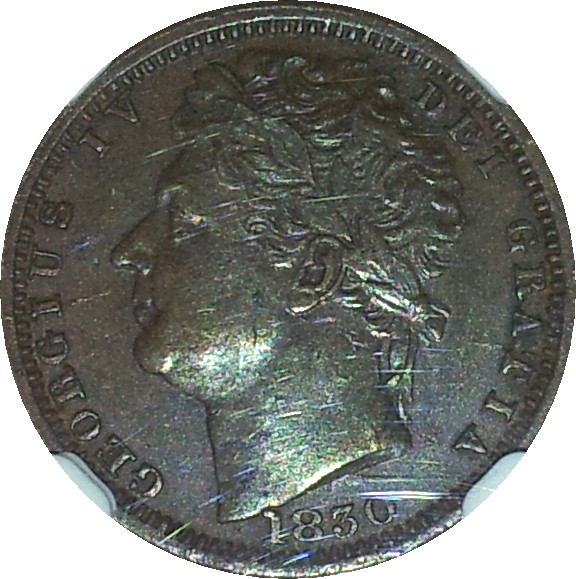 1830 Great Britain Half Farthing Obv Rev1 AU50.JPG