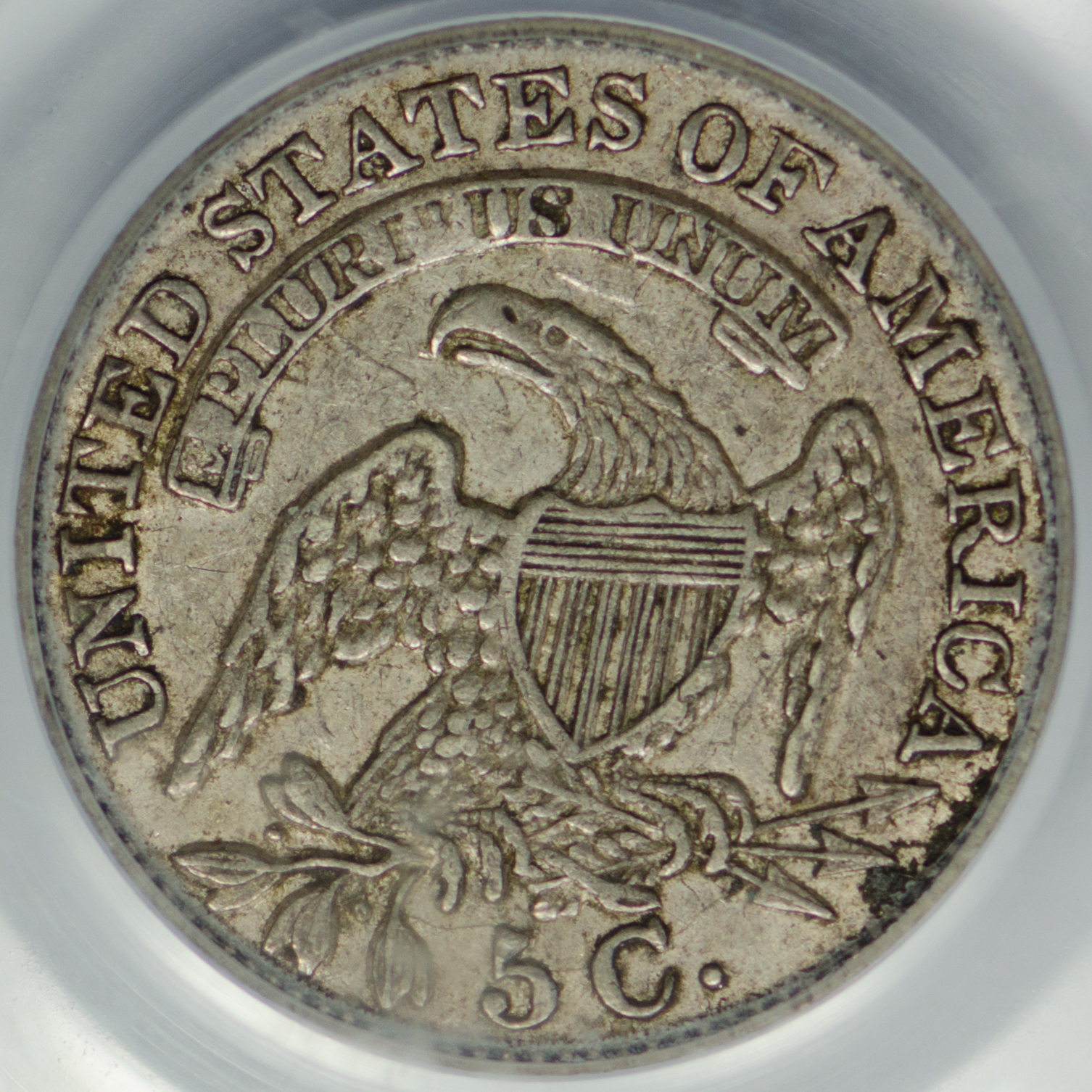 1831 H10C HALF DIME - CAPPED BUST PCGS XF45 15249727 CAC Rev Closeup.jpg