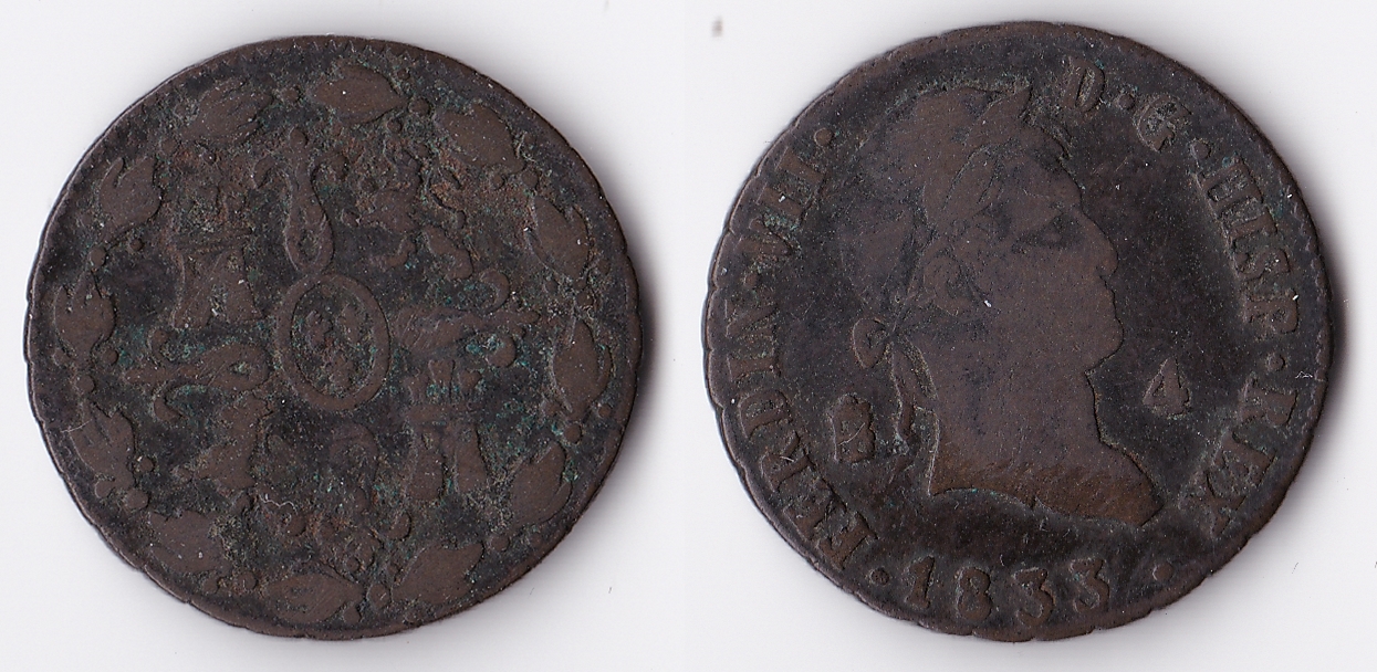 1833 spain 4 maravedis.jpg