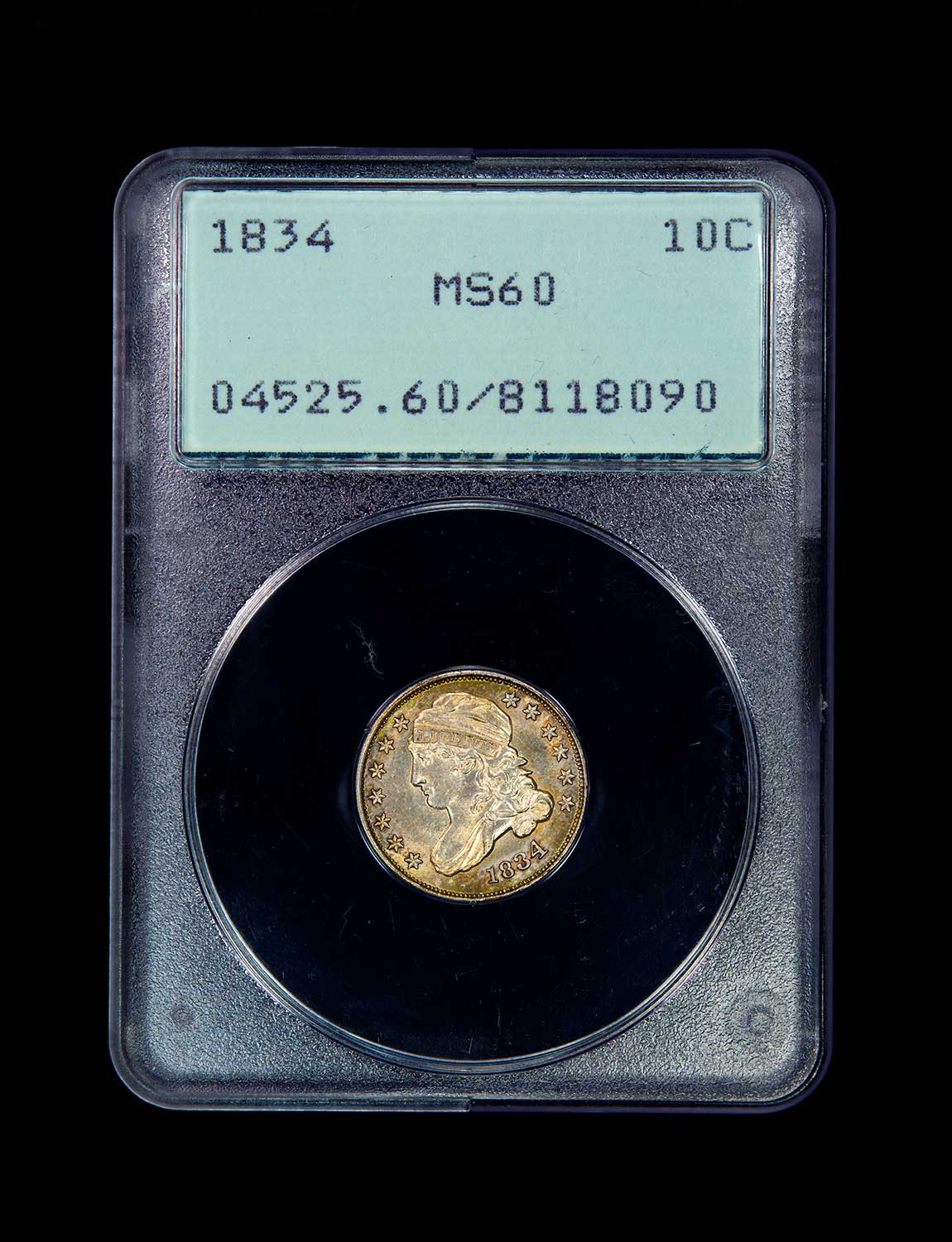 1834-Bust-Capped-Dime-PCGS-MS-60-Rattler-Slab-Front.jpg