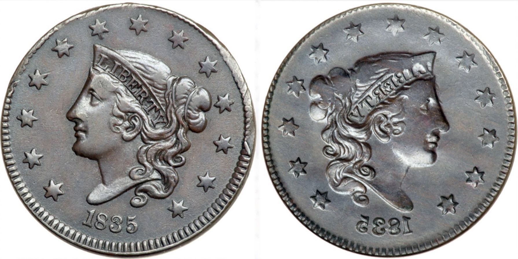 1835 N-16    DWH VF25  Obv Brockage.jpg