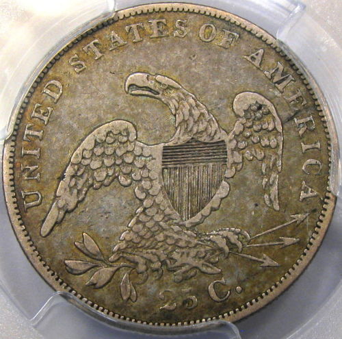 1836 25C VF 30 PCGS 28588764 CAC Rev Closeup Seller.jpg