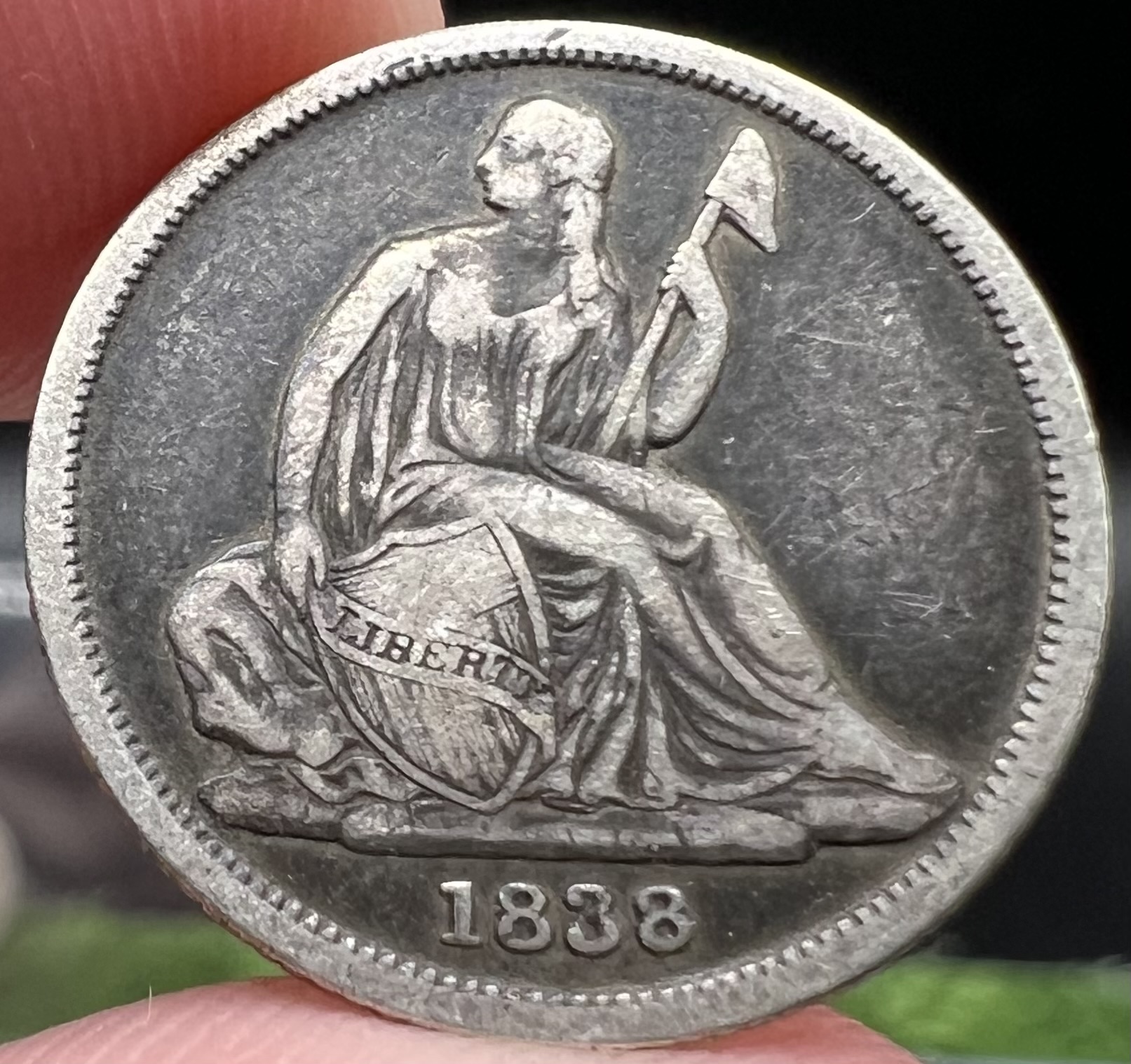 1838-O Dime Obverse.jpg