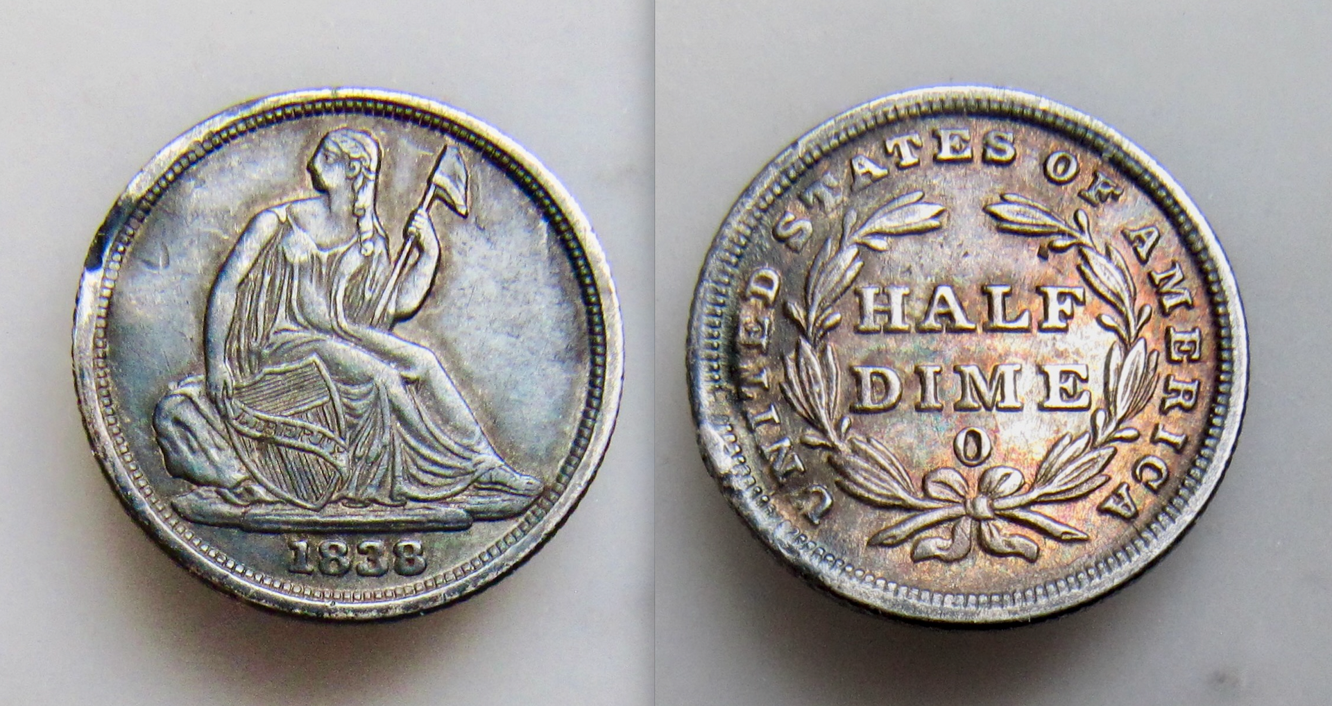 1838 O Half Dime - OBV - 1 - REV 1 - February 2023 - July 29 2026 CHOOSE.png