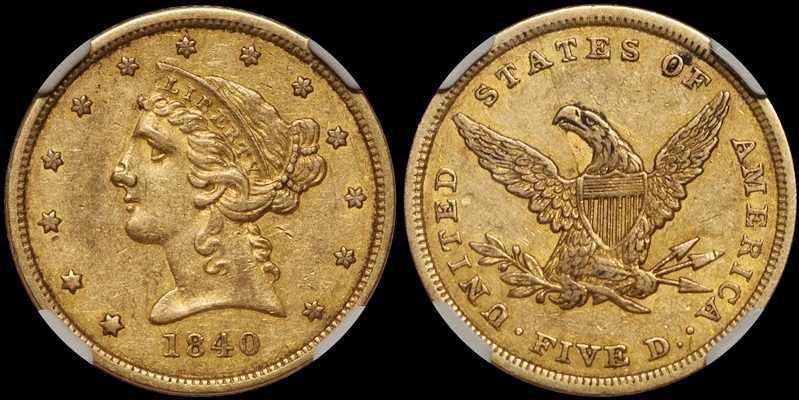 1840 $5 Composite Broad Mill w CAC NGC AU55.jpg