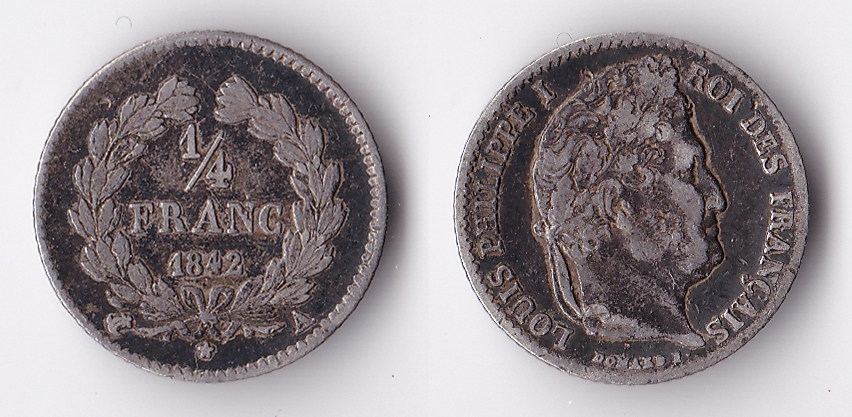 1842 france quarter franc.jpg