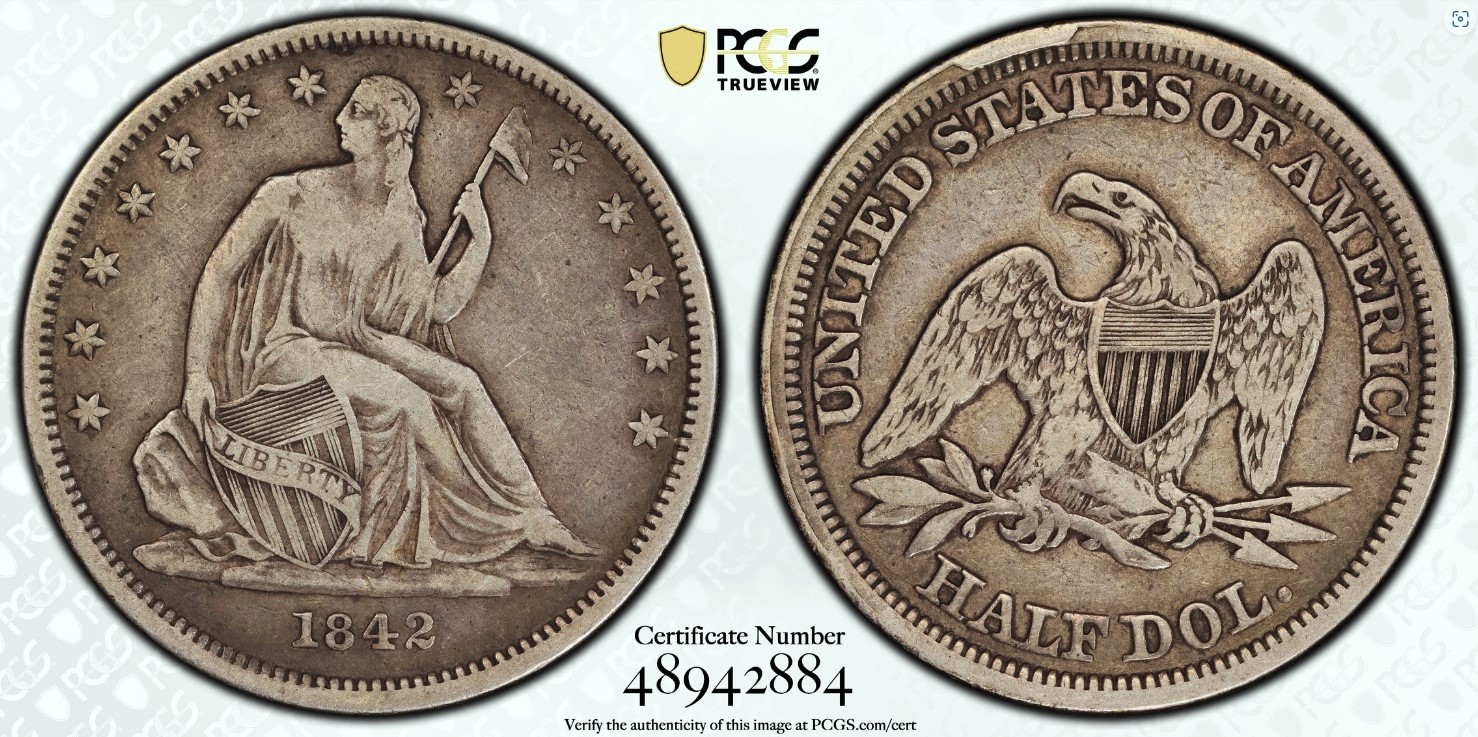1842 SD LL PCGS VF25 Trueview.jpg