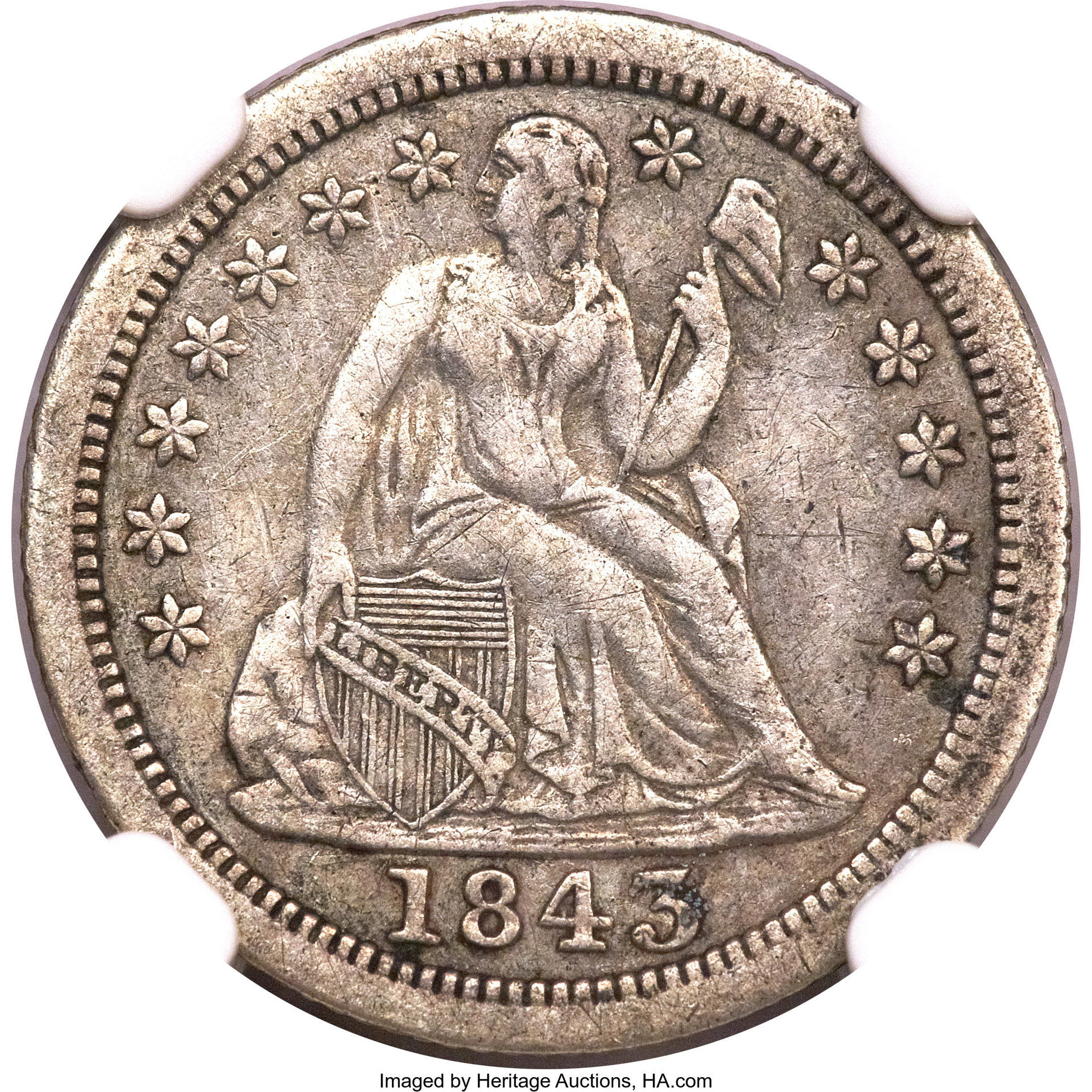 1843 O Dime HA PCGS CAC EF45 OBV another.jpg
