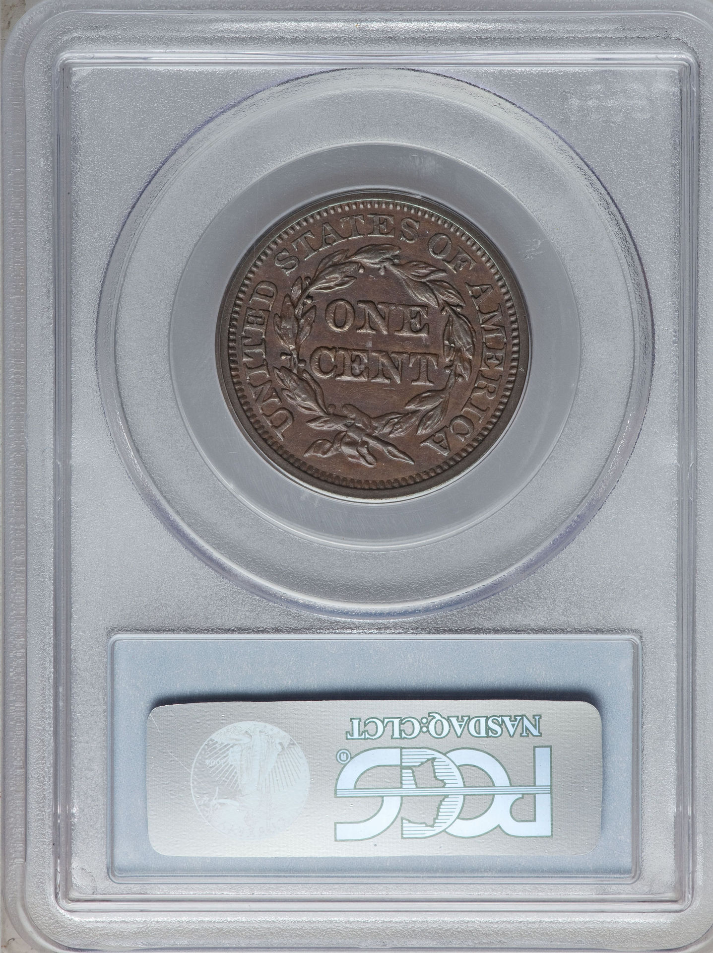 1844 1C PCGS XF40 Rev Slab CAC HA.jpg