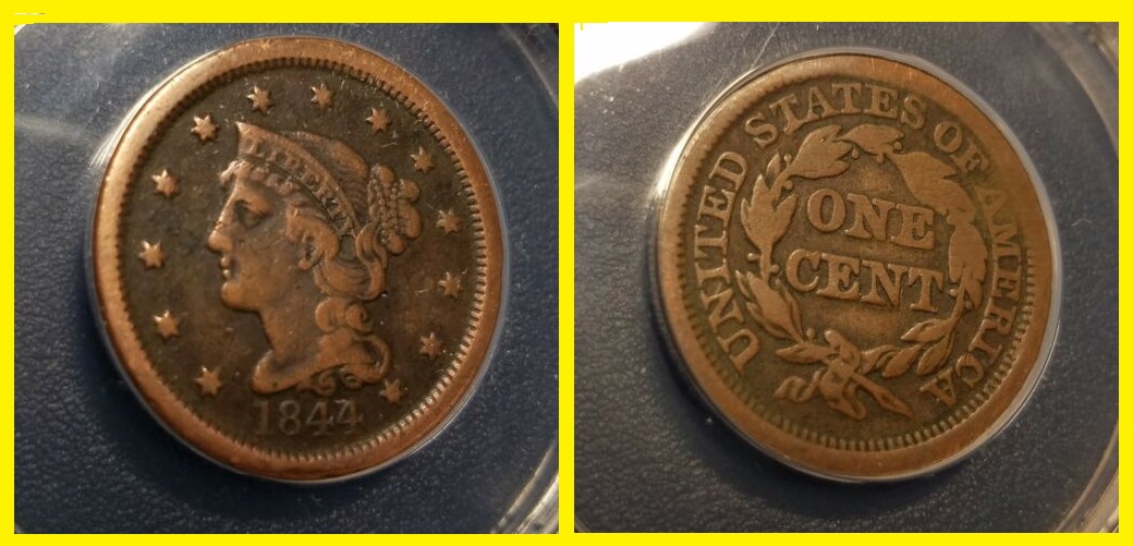 1844 Certified Braided Hair Large Cent, ANACS  Vf-20, C223.jpg
