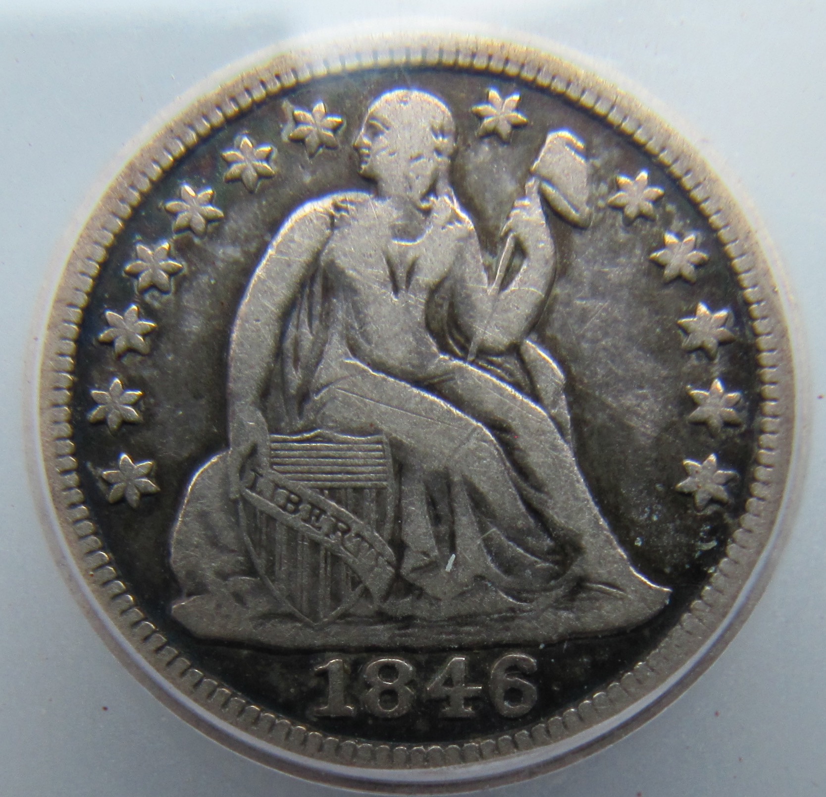 1846 Seated Dime - Obv - 1.jpg