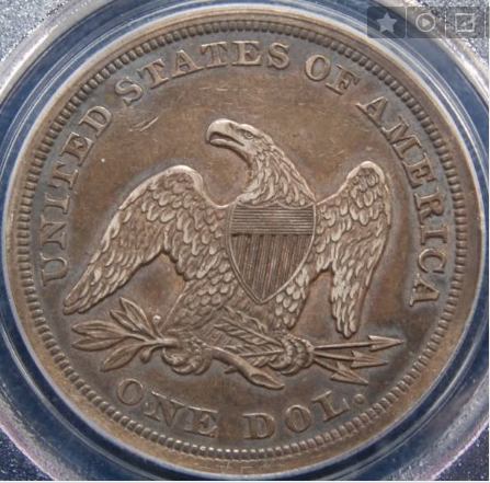 1849 $1 PCGS G6 reverse.PNG