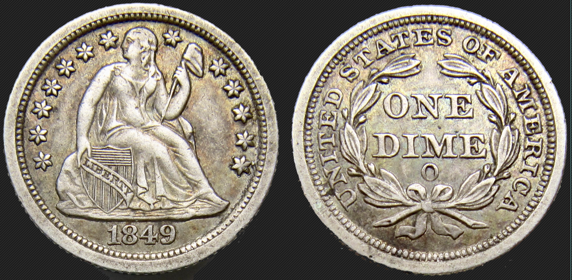 1849 O dime - OBV:REV - VGP 2022 - 2023 - Black background.png