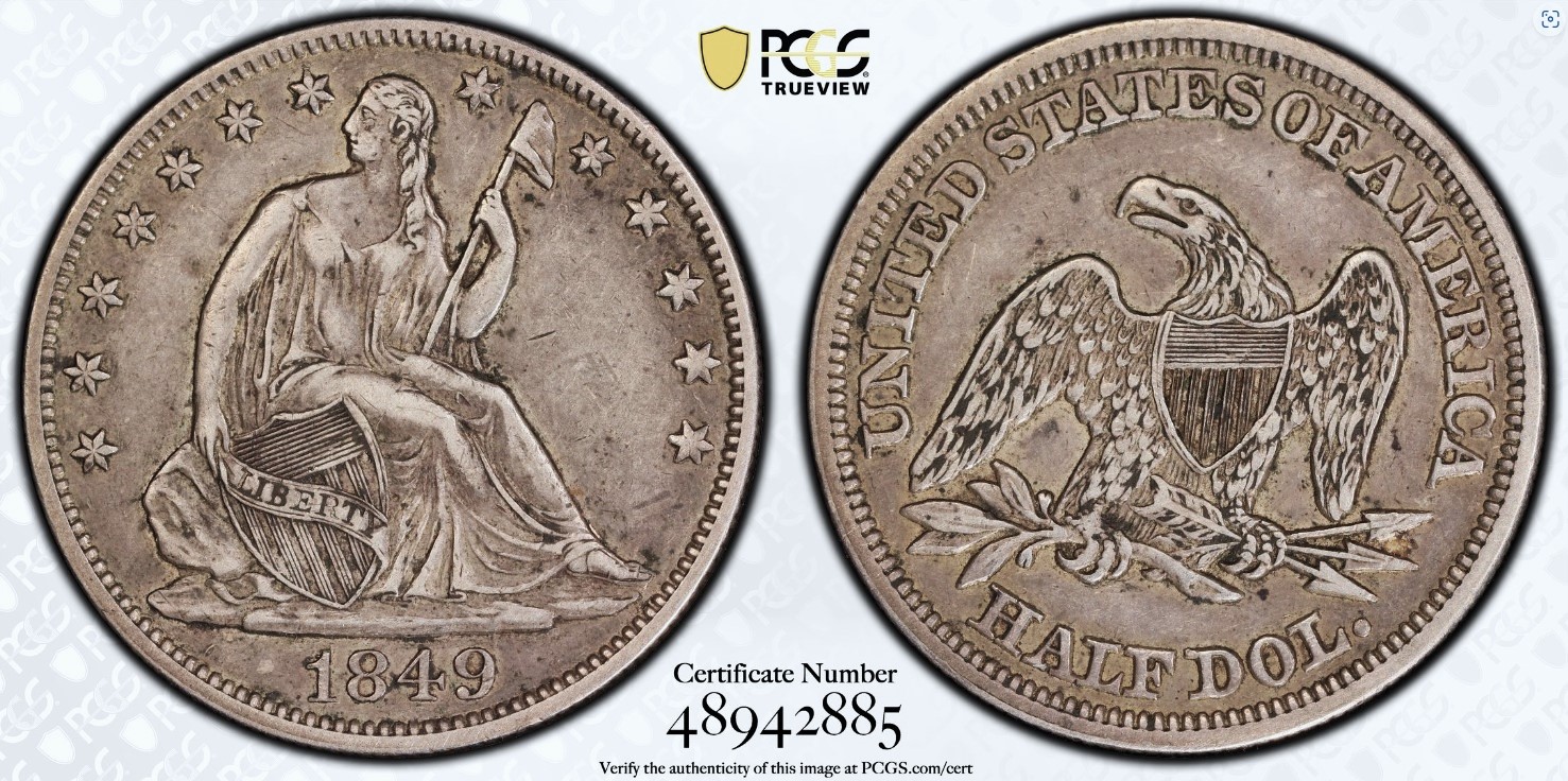 1849 WB-11 PCGS XF40 Trueview.jpg