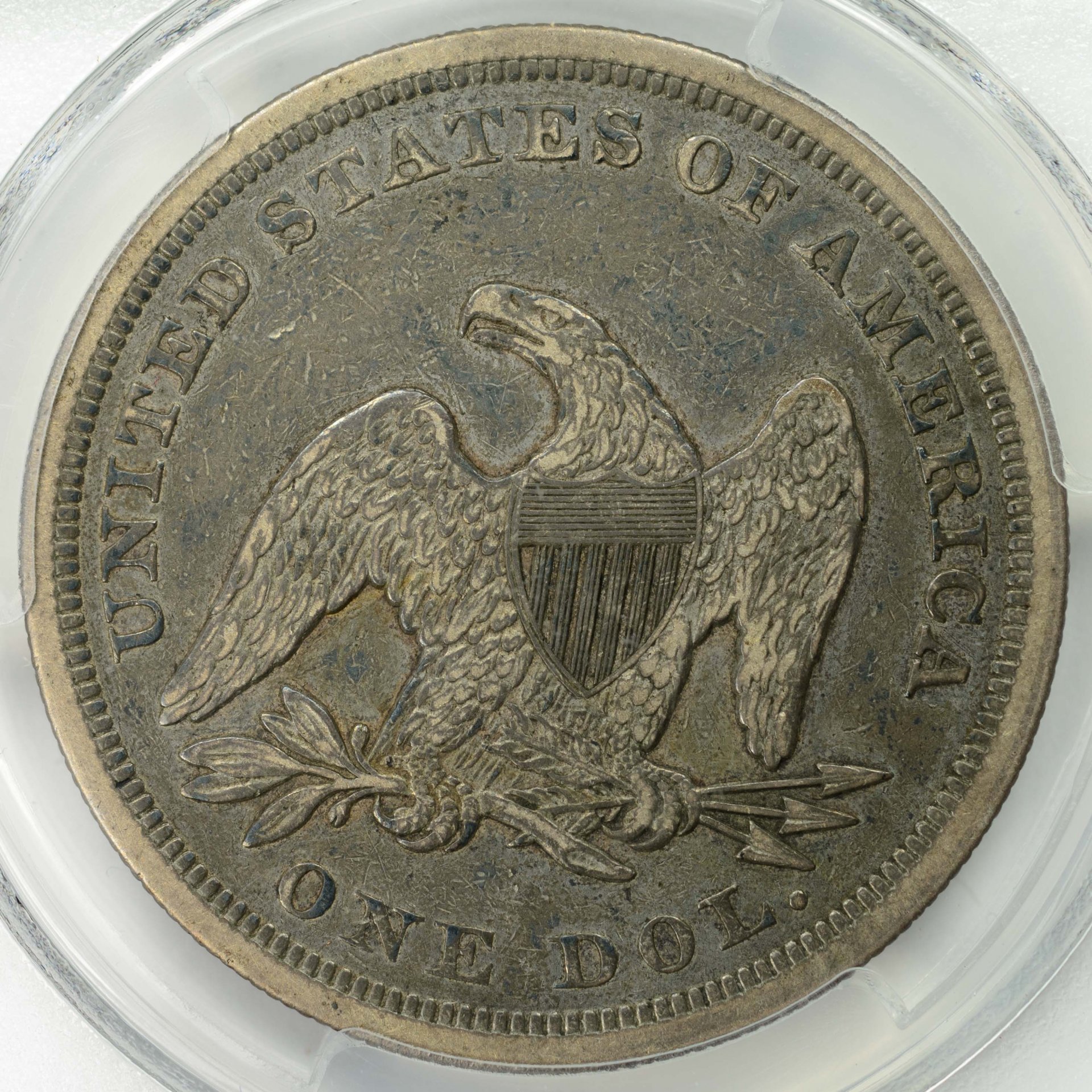 1850 $1 ms40 pcgs 29882587 rev closeup.jpeg
