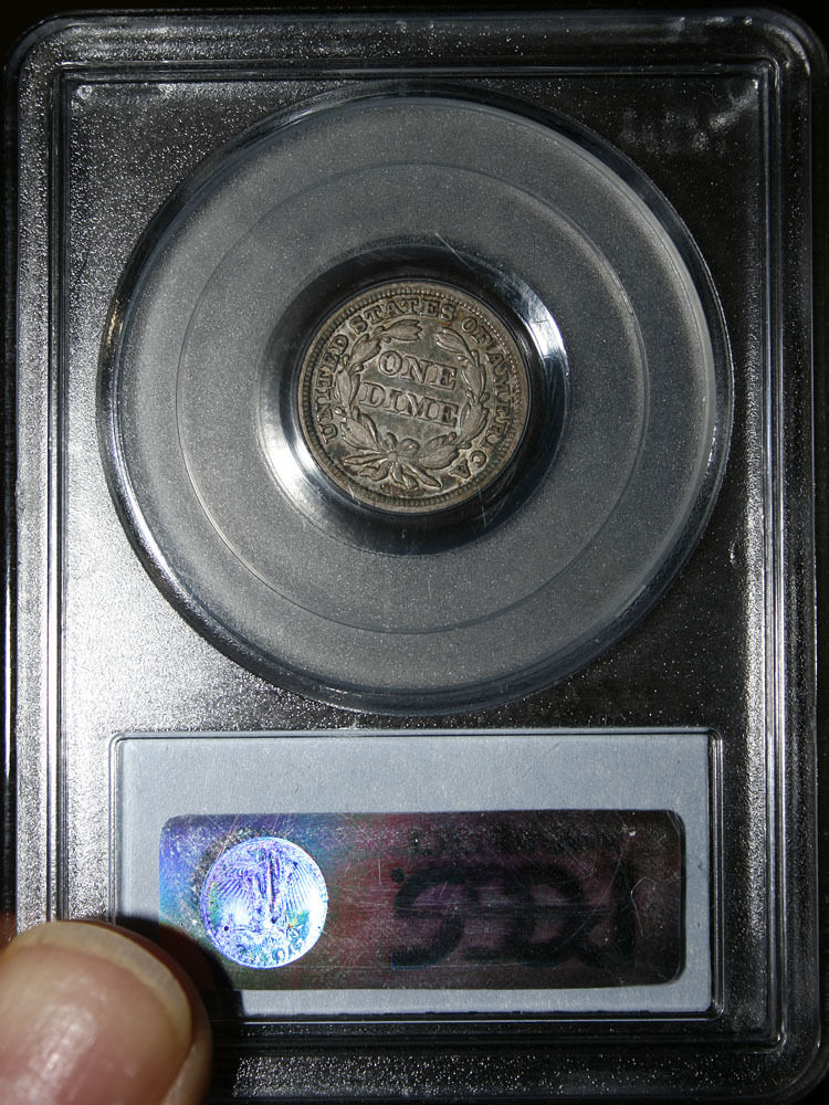 1850 10C PCGS XF40 CAC Rev Slab Seller.jpg