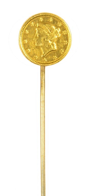 1851 $1.00 Gold Stick Pin.jpg