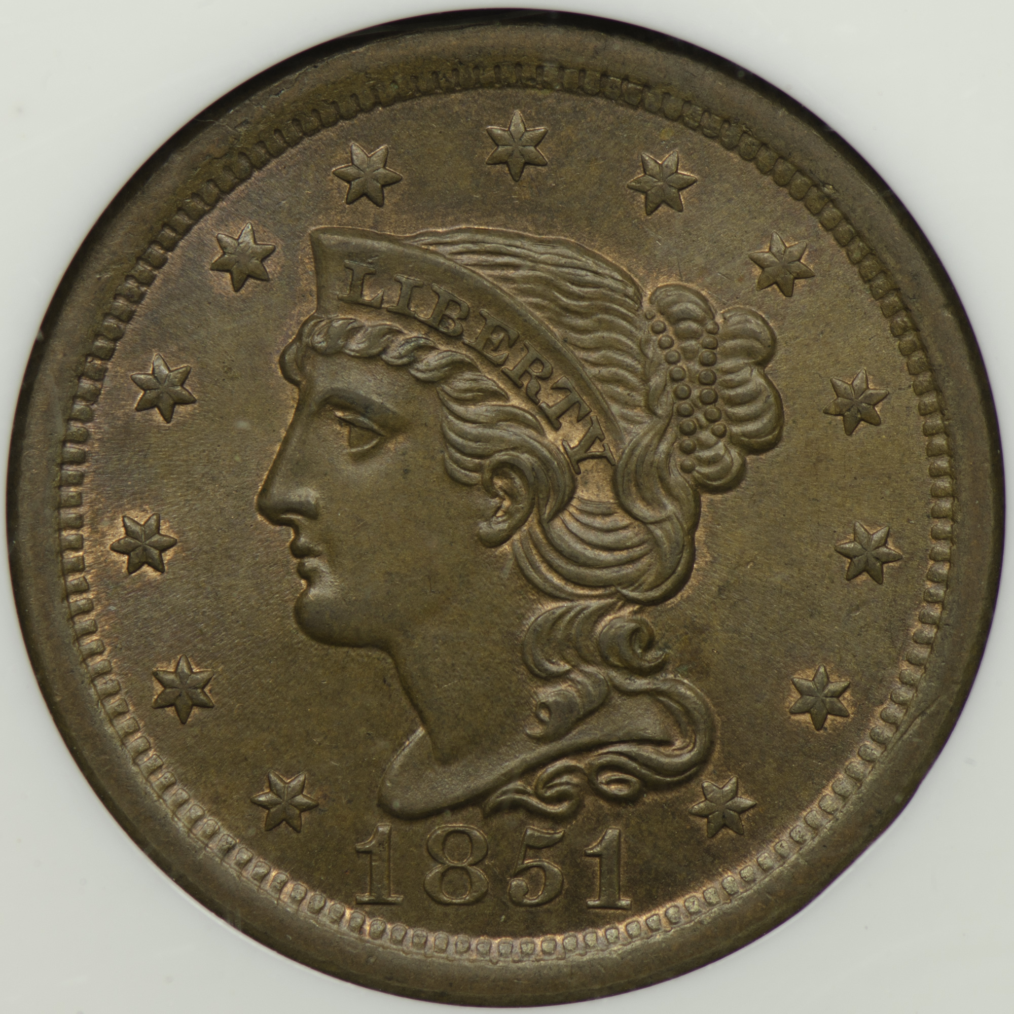 1851 1C MS 66 BN Obv Closeup.jpg