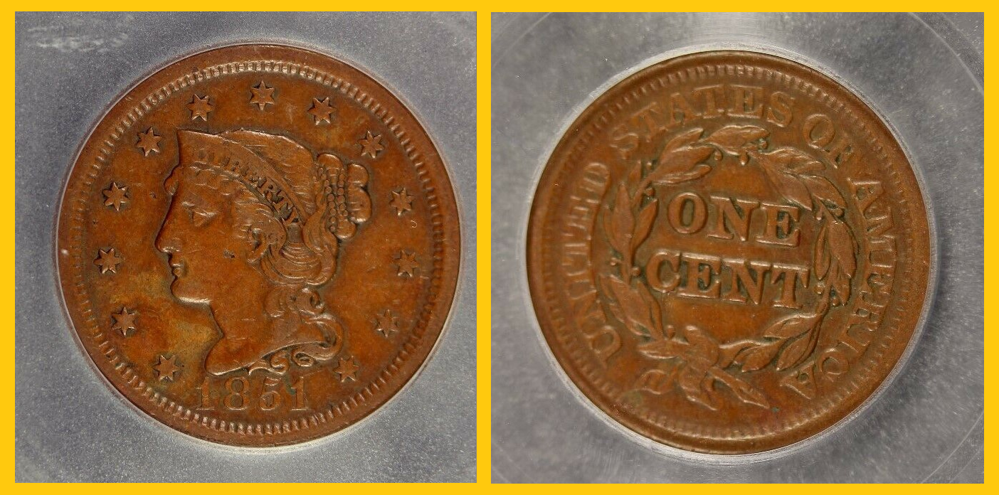 1851  ICG Vf-30 Braided Hair Lg Cent  $47 + $3.45  312636214631  arlingtoncoins2015 rr.png