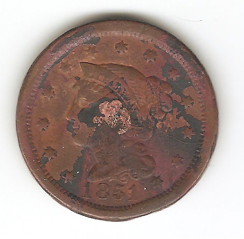 1851 large cent (fire).jpg