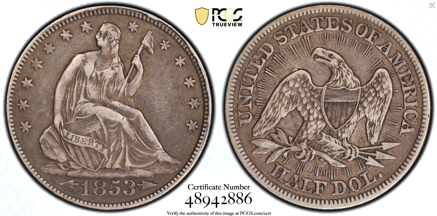 1853 A&R PCGS VF35 Trueview.jpg