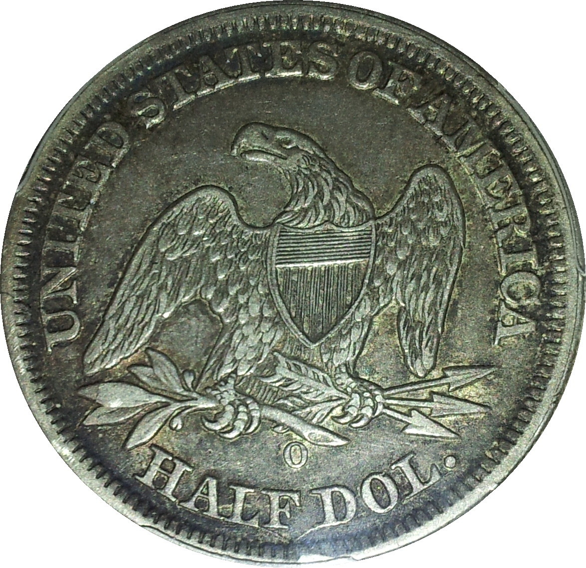 1854 O USA Seated Liberty Half Dollar Rev.JPG