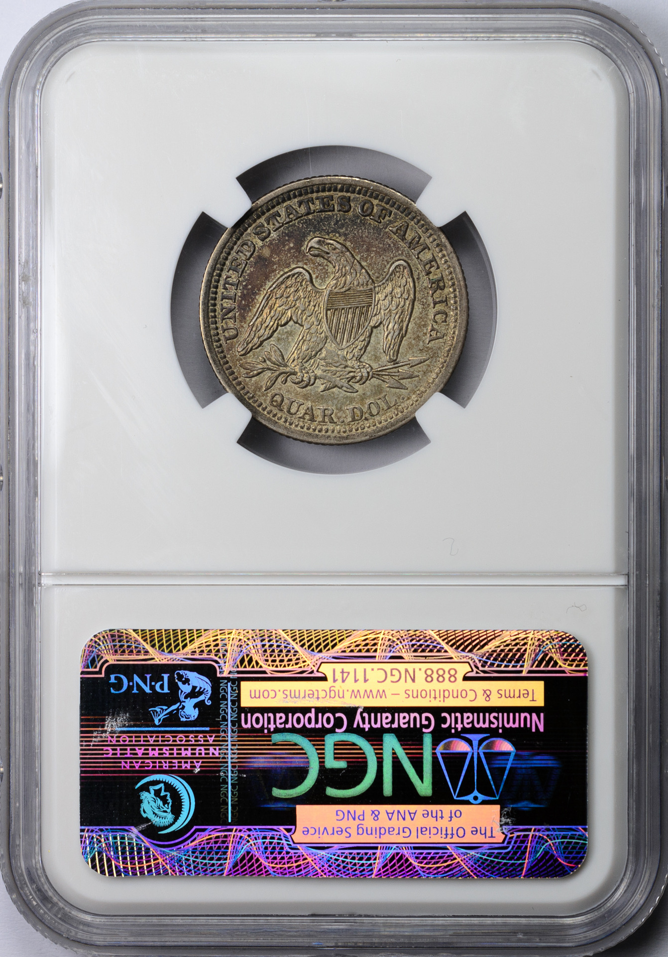 1856 25c rev Slab AU53 CAC v2.jpg