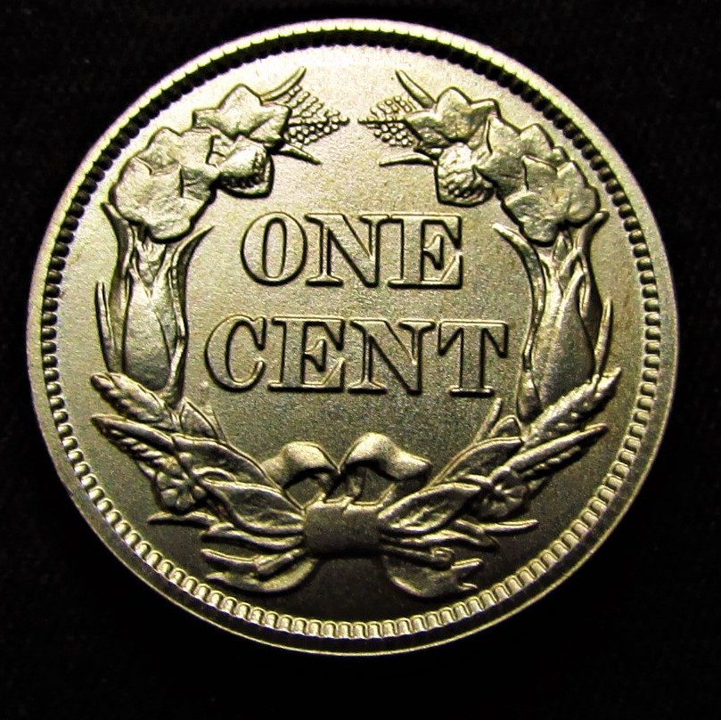 1856 Indian Head Cent - Die Pair 1 - reverse.JPG