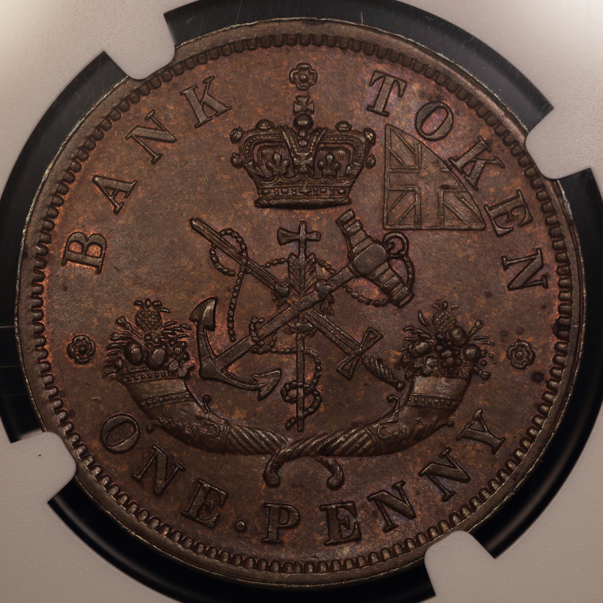1857 Canada Penny PC-6D Bank of Canada MS-63 BN 2844007012 Rev..JPG