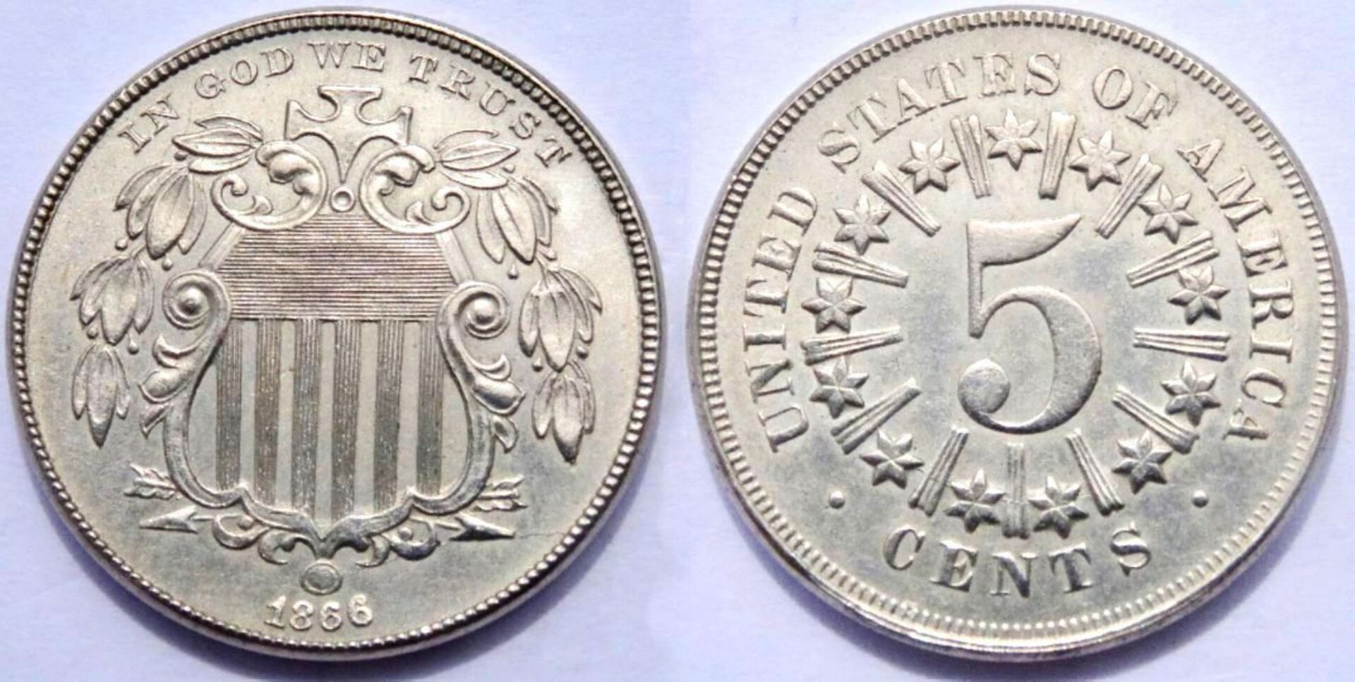 1857 Coin-36 5 Cent 1866 Nickel.jpg