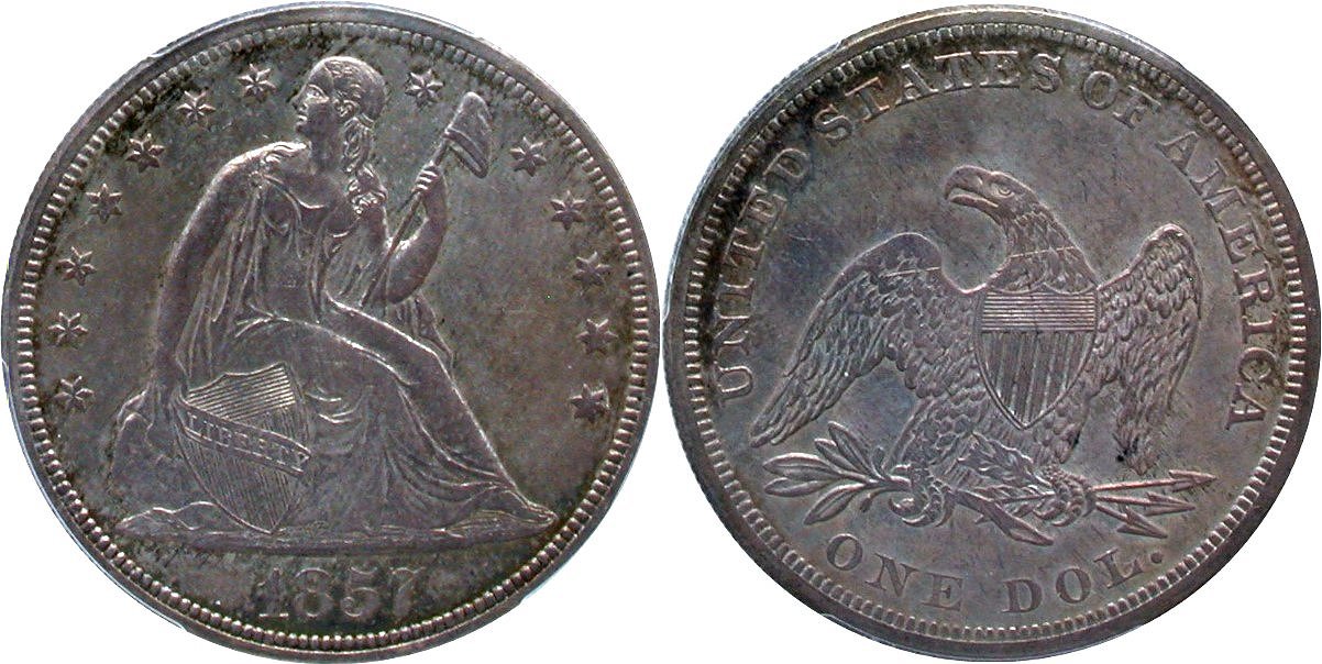 1857 Dollar AU 58.jpg