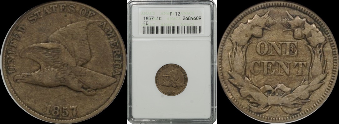 1857 Flying Eagle Cent, ANACS 1C F12 2-horz.jpg
