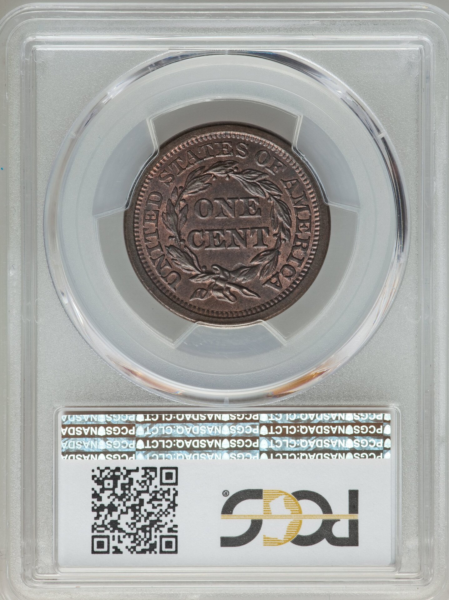 1857 Lar Cent MS 65 REV.jpg