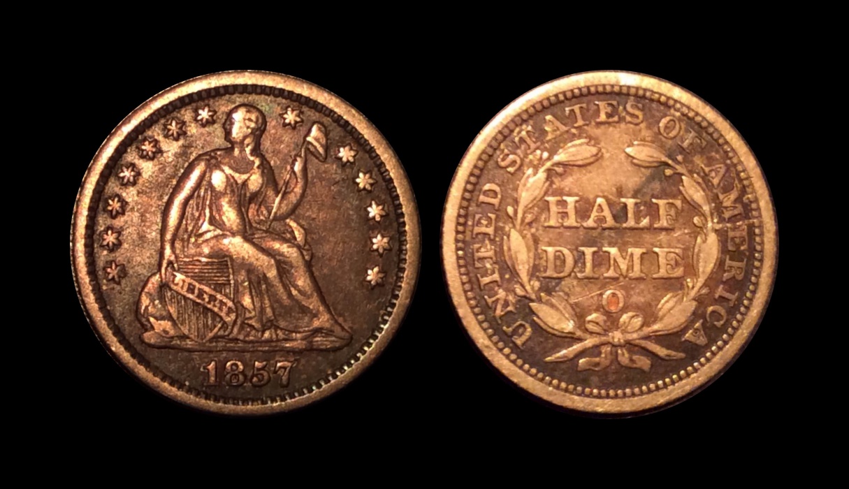 1857 O Dime Obverse and Reverse.jpg