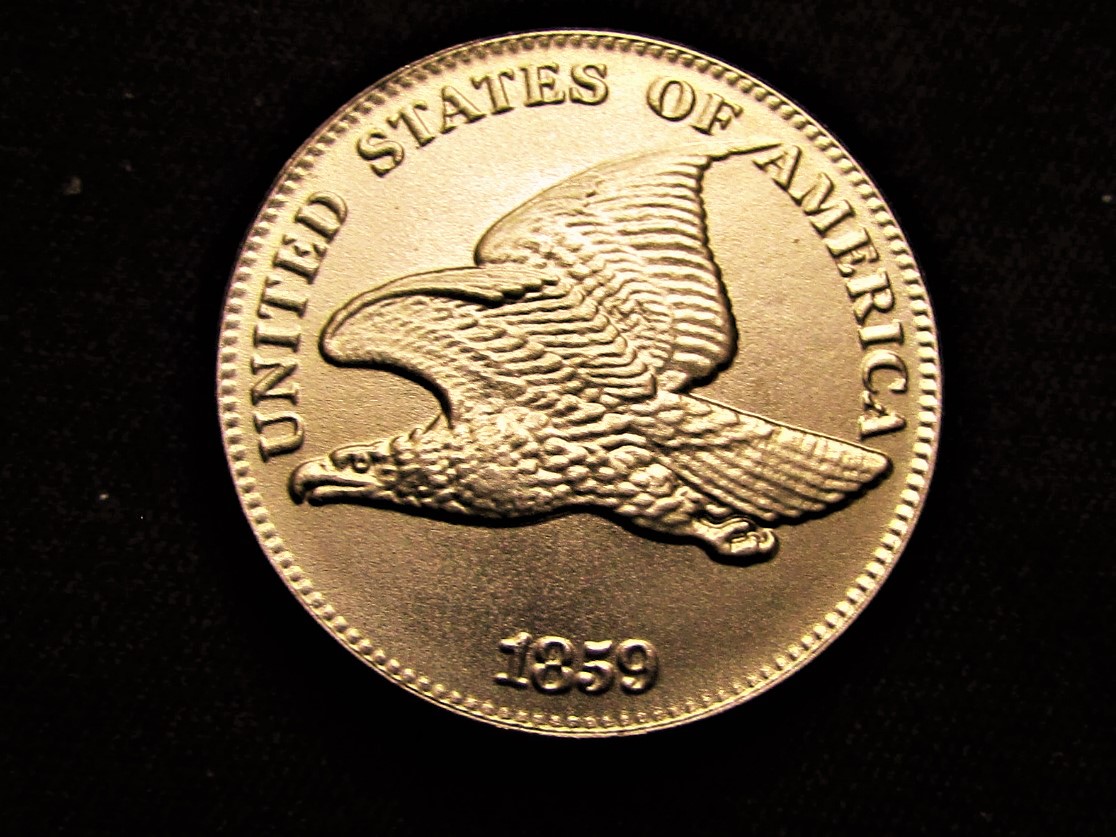1859 Flying Eagle Cent - Die Pair 1 - obverse.JPG