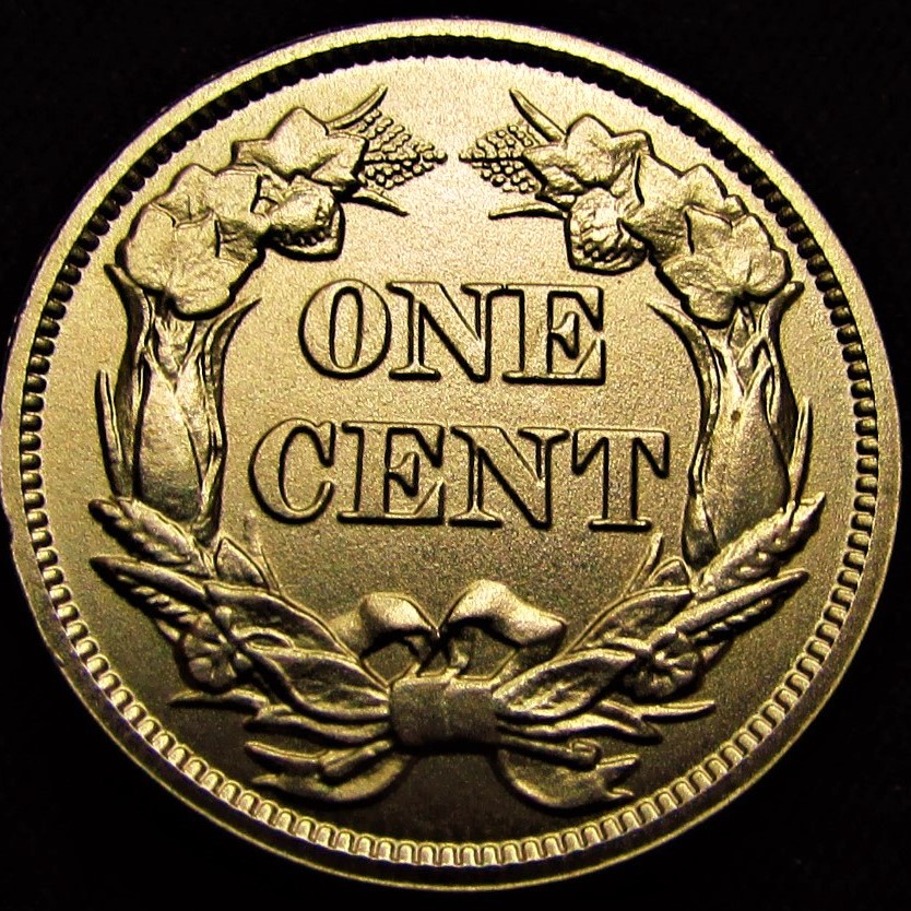 1859 Flying Eagle Cent - Die Pair 1 - reverse.JPG