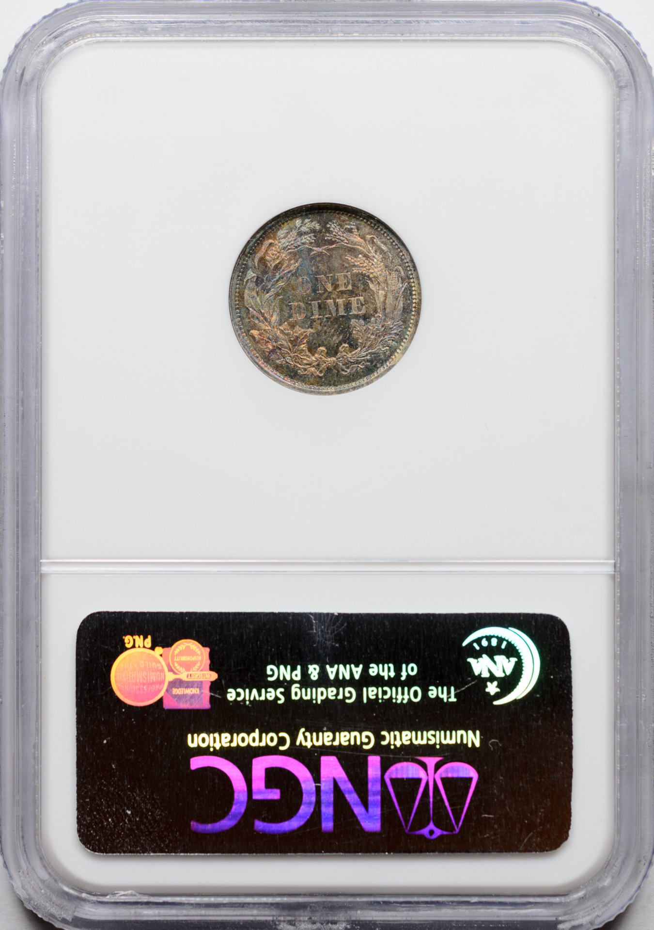 1860 10C PF64 NGC 1506014-010 Rev Slab.jpg