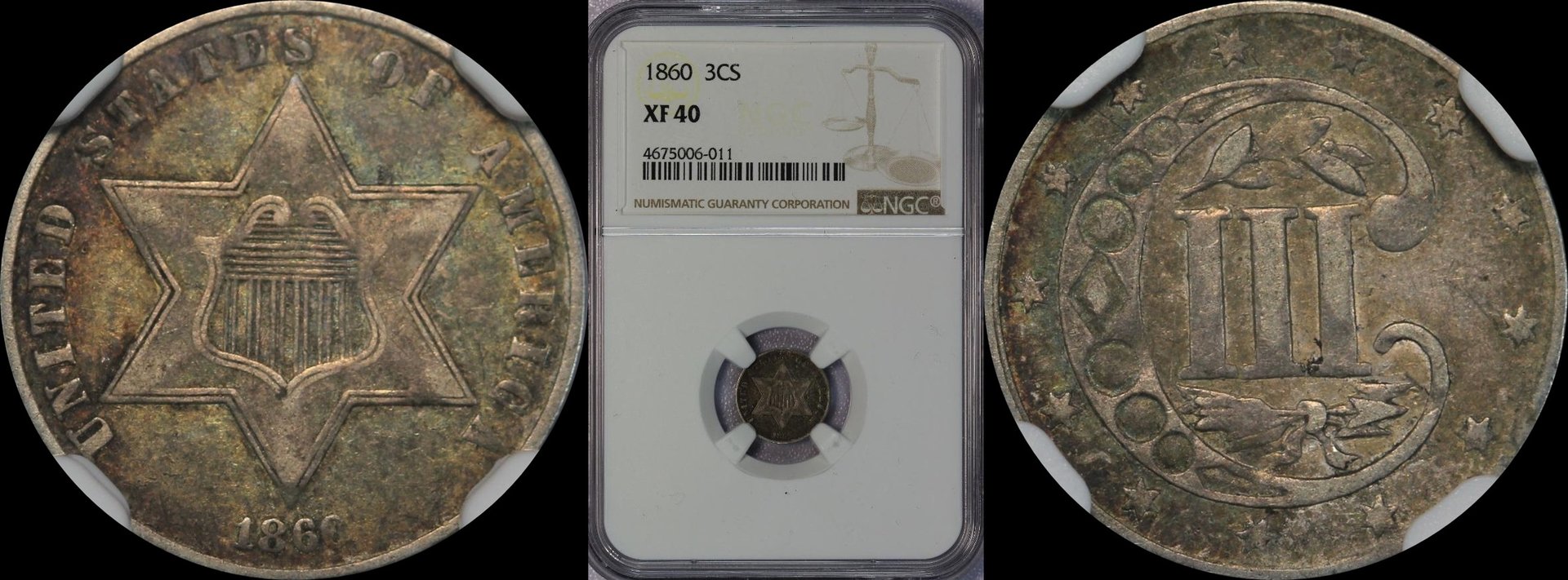 1860 Three Cent Silver NGC XF40 1-horz.jpg