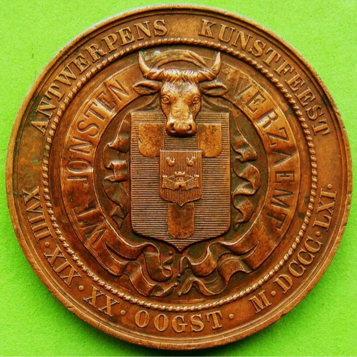 1861 Belgian Art Festival Medal - Welcome Angel - reverse.jpg