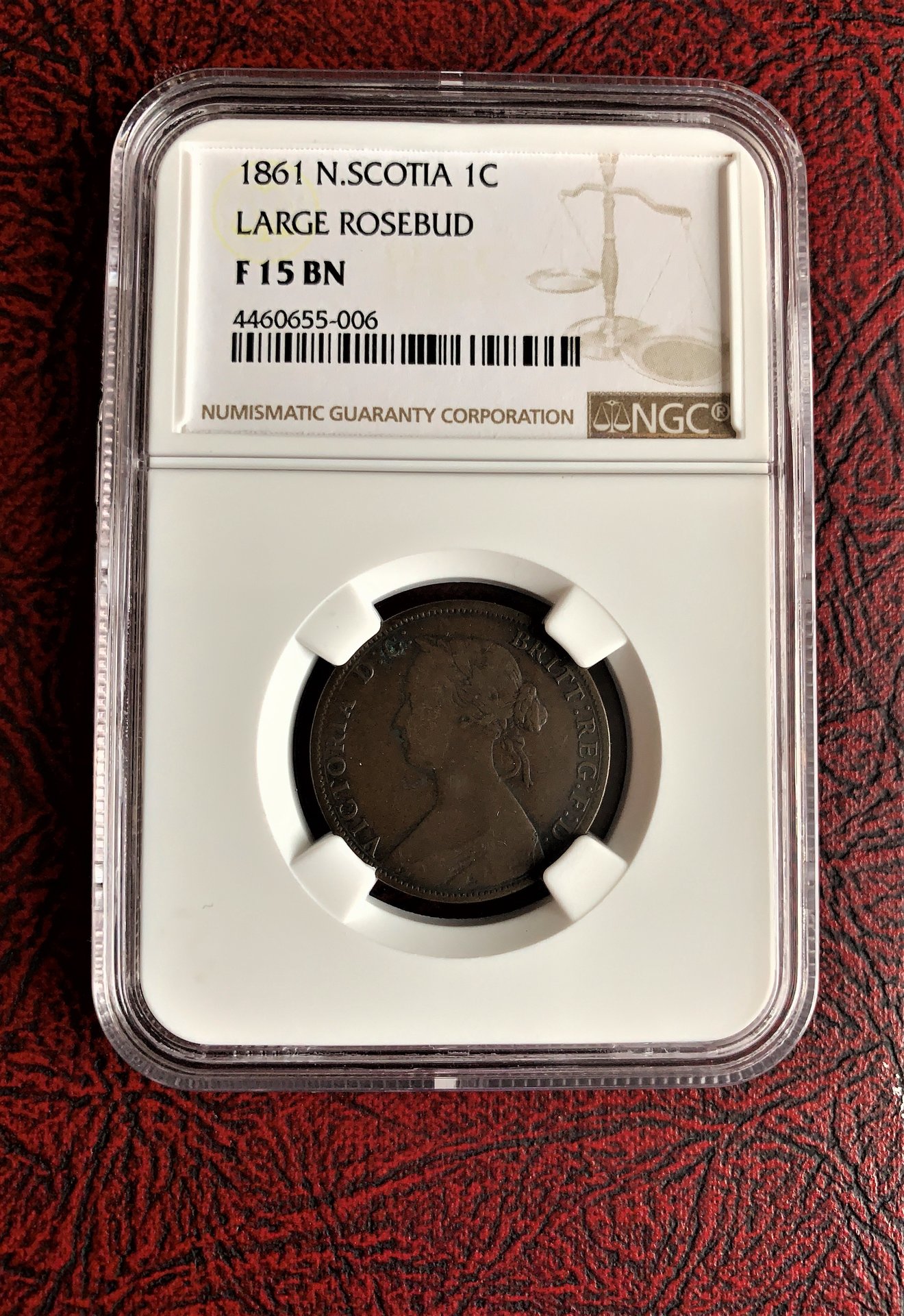 1861 Nova Scotia One Cent Obverse.jpg