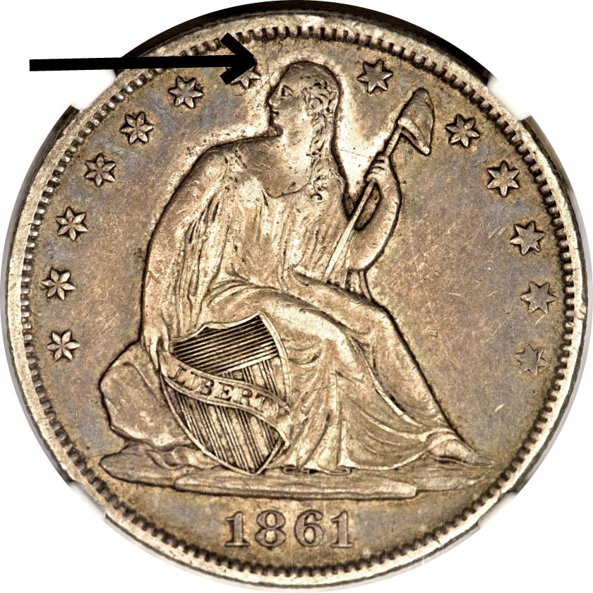 1861-O Confed half dol O break.jpg