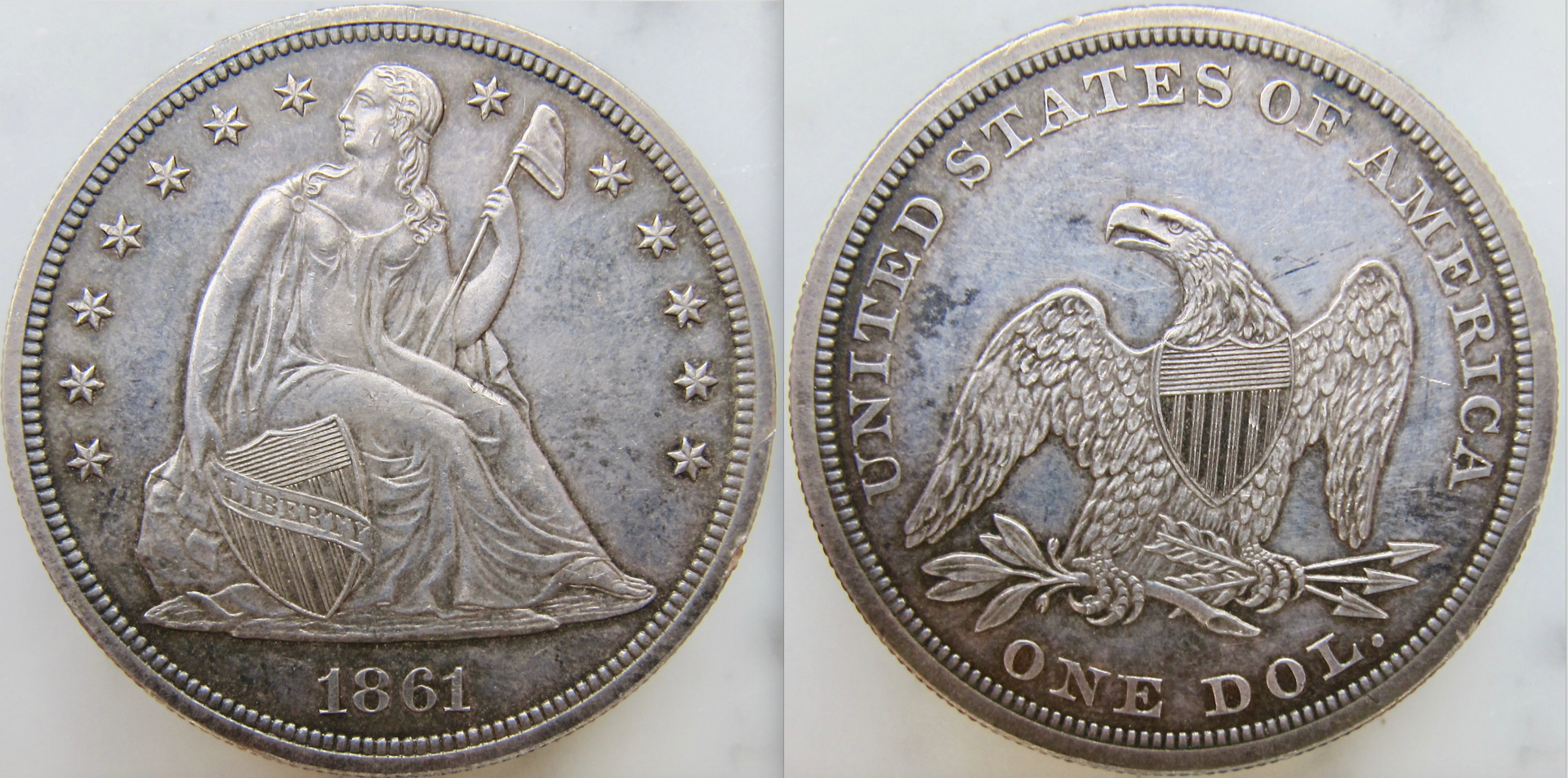 1861 seated dollar - OBV:REV - 2018:2021 - VGP - no angle.png