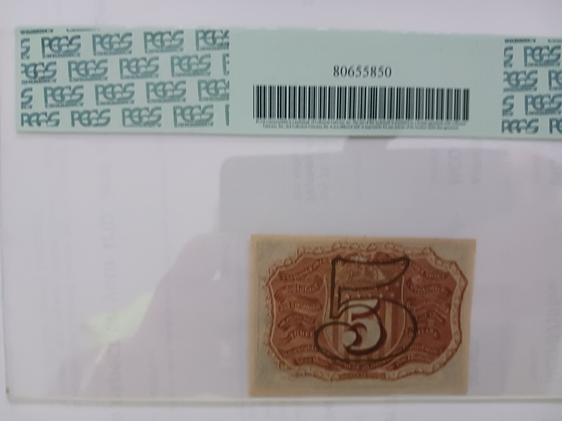 1863 Five Cent Fractional Curency Slab Rev.jpg