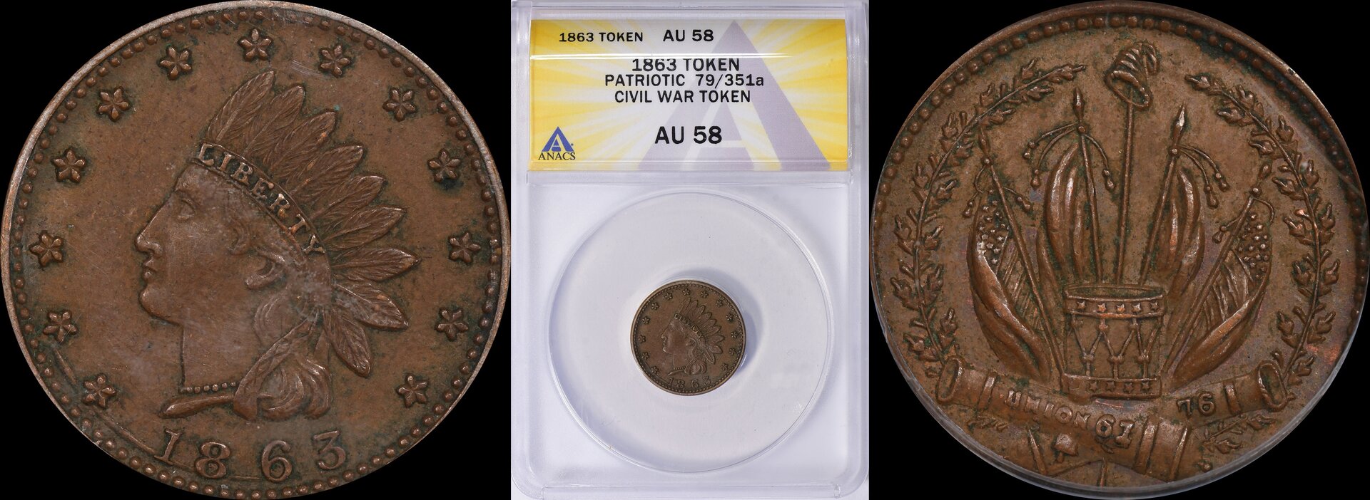 1863 Indian  Crossed Cannons Civil War Token 1-horz.jpg